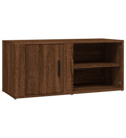 Meubles TV 2 pcs Chêne marron 80x31,5x36 cm Bois d'ingénierie