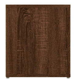 Meubles TV 2 pcs Chêne marron 80x31,5x36 cm Bois d'ingénierie