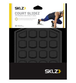 SKLZ Disque de stabilité de base Court Slidez Gris et noir