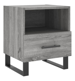 Table de chevet gris sonoma 40x35x47,5 cm bois d’ingénierie