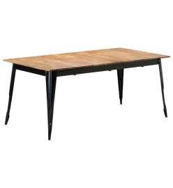 Table de salle à manger 180x90x76 cm Bois d'acacia massif