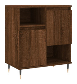 Buffet Chêne marron 60x35x70 cm Bois d'ingénierie