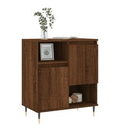 Buffet Chêne marron 60x35x70 cm Bois d'ingénierie