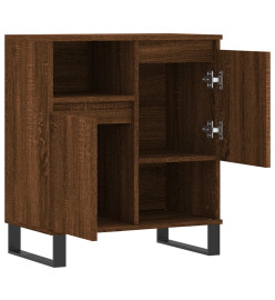 Buffet Chêne marron 60x35x70 cm Bois d'ingénierie