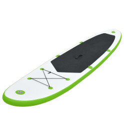 Ensemble de planches SUP gonflables Vert et blanc