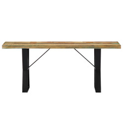 Banc 110 cm Bois de récupération massif