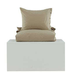 Venture Home Ensemble de lit Joar 200x150 cm Coton Sable