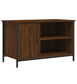 Meuble TV Chêne marron 80x40x50 cm Bois d'ingénierie