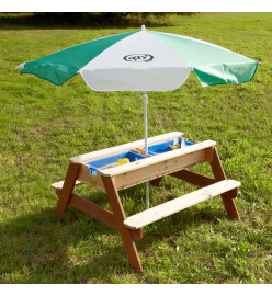 AXI Table de pique-nique à sable/eau avec parasol