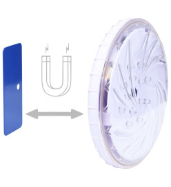 Lampe LED flottante submersible de piscine Multicolore