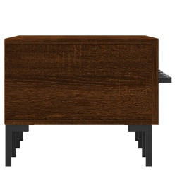 Meuble TV chêne marron 150x36x30 cm bois d'ingénierie