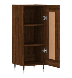 Buffet Chêne marron 34,5x34x90 cm Bois d'ingénierie