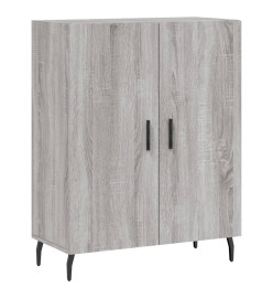 Buffet sonoma gris 69,5x34x90 cm bois d'ingénierie