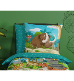 Good Morning Housse de couette pour enfants Prehistoric 135x200 cm