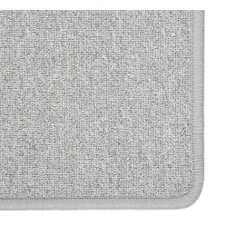 Tapis de couloir Gris clair 80x300 cm