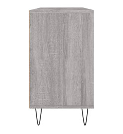 Armoire salle de bain sonoma gris 80x33x60 cm bois d'ingénierie