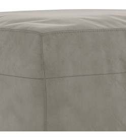 Banc Gris clair 100x35x41 cm Velours