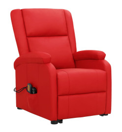 Fauteuil de massage Rouge Similicuir