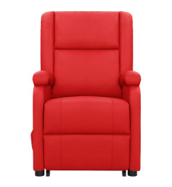 Fauteuil de massage Rouge Similicuir