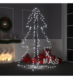 Arbre de Noël cône 200 LED d'intérieur/d'extérieur 98x150 cm