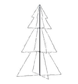 Arbre de Noël cône 200 LED d'intérieur/d'extérieur 98x150 cm