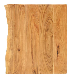 Dessus de meuble-lavabo de salle de bain Acacia 58x52x2,5 cm
