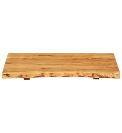 Dessus de meuble-lavabo de salle de bain Acacia 58x52x2,5 cm