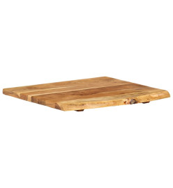 Dessus de meuble-lavabo de salle de bain Acacia 58x52x2,5 cm
