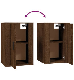 Ensemble de meubles TV 3 pcs Chêne marron Bois d'ingénierie