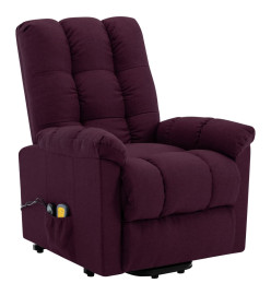 Fauteuil de massage Violet Tissu