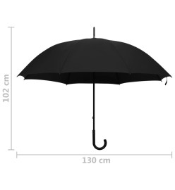 Parapluie Noir 130 cm