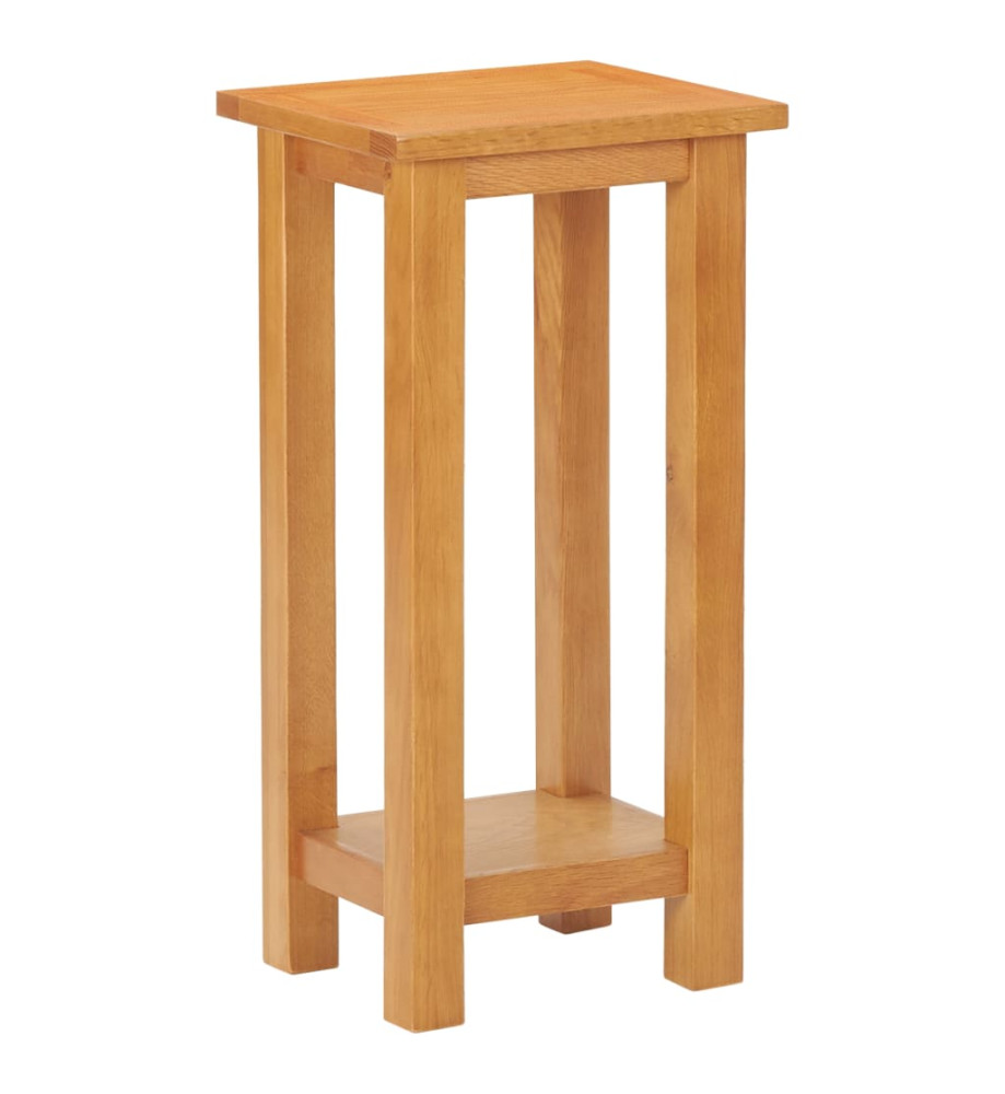 Table d'appoint 27x24x55 cm Bois de chêne massif