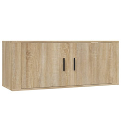 Ensemble de meubles TV 5 pcs Chêne sonoma Bois d'ingénierie