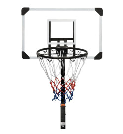 Support de basket-ball Transparent 216-250 cm Polycarbonate