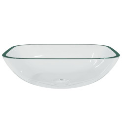 Lavabo Verre 42x42x14 cm Transparent