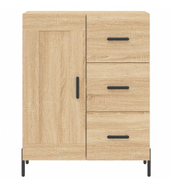 Buffet haut Chêne sonoma 69,5x34x180 cm Bois d'ingénierie