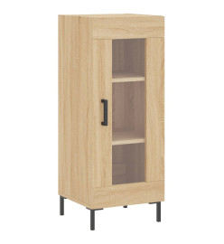 Buffet haut Chêne sonoma 34,5x34x180 cm Bois d'ingénierie