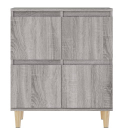 Buffets 3 pcs sonoma gris 60x35x70 cm bois d'ingénierie