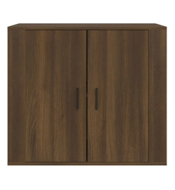 Buffet Chêne marron 80x33x70 cm Bois d'ingénierie