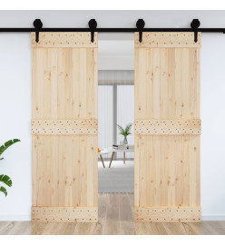 Porte NARVIK 80x210 cm bois massif de pin