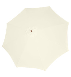 Parasol 300x258 cm Blanc sable