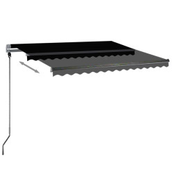 Auvent automatique sur pied 350x250 cm Anthracite