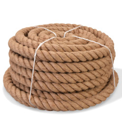 Corde 100 % jute 20 mm 100 m
