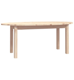 Table basse 110x55x45 cm Bois massif de pin