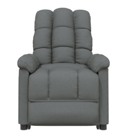 Fauteuil inclinable Gris foncé Tissu