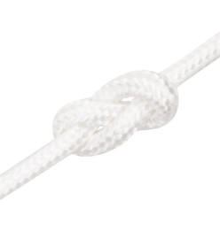 Corde de bateau Blanc complet 10 mm 50 m Polypropylène