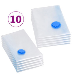 Sacs de voyage sous vide Sacs de vêtements 2 tailles 10 pcs