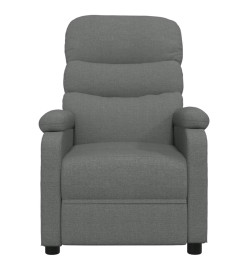 Fauteuil inclinable Gris foncé Tissu