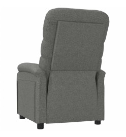 Fauteuil inclinable Gris foncé Tissu