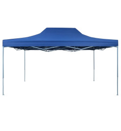 Tente pliable 3 x 4,5 m Bleu